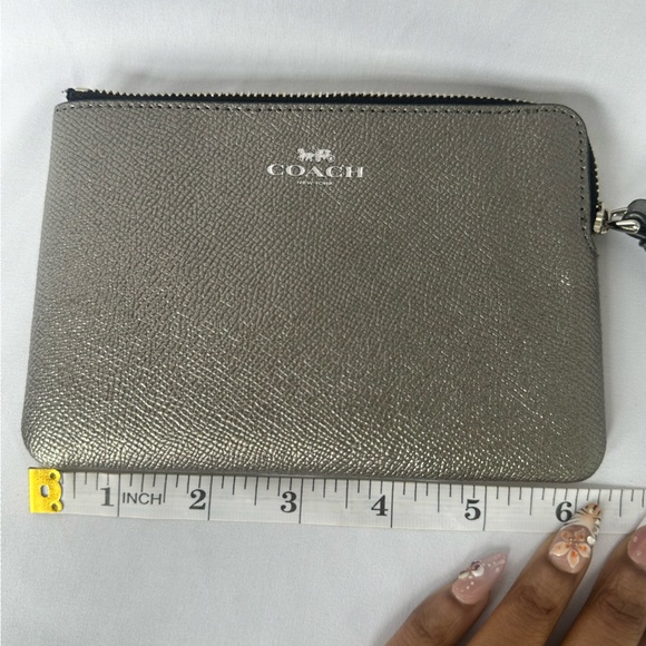 Coach Silver Wristlet - Picture 10 of 11